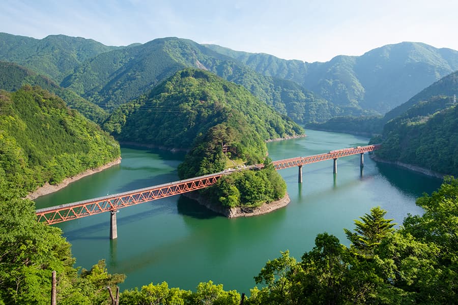 奥大井湖上駅の写真